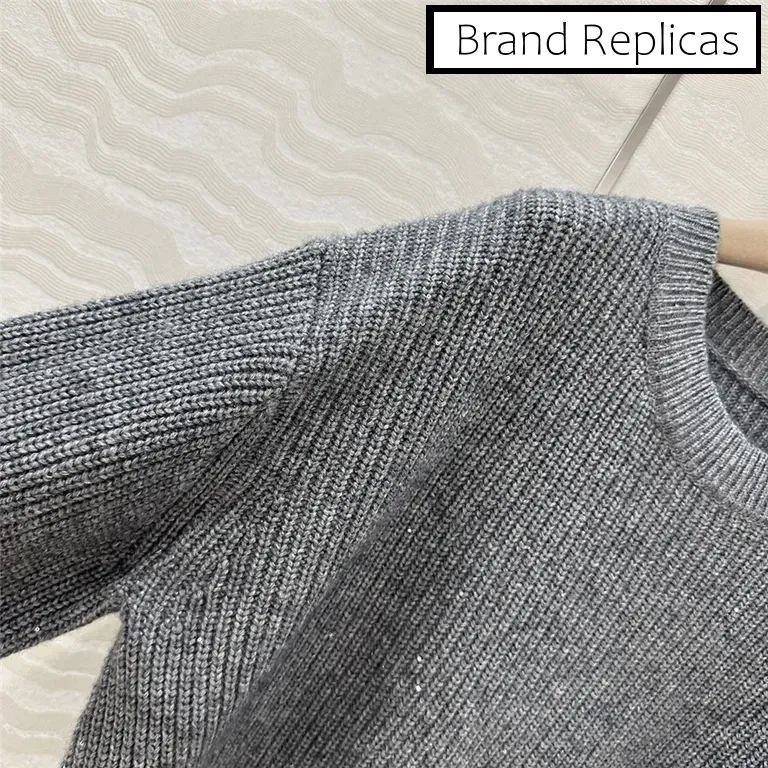 BC Crew-Neck Cashmere Sweater Grey